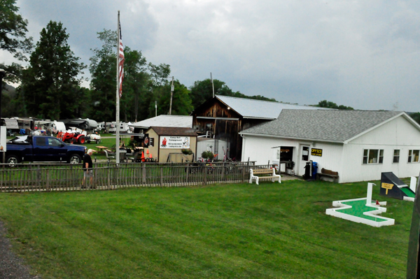 The campground office